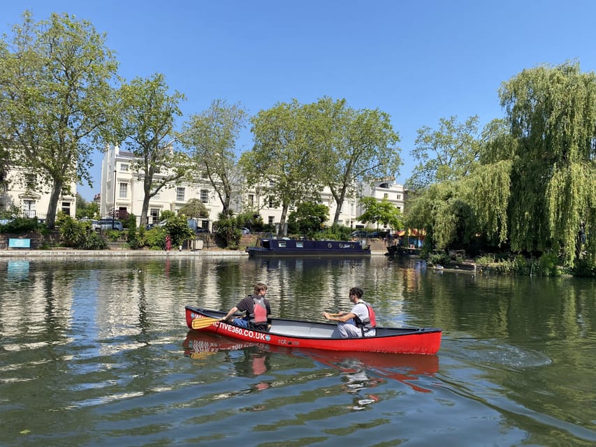 2 seater Canoe Rental in Ladbroke Grove - What makes the canal setting worthwhile
