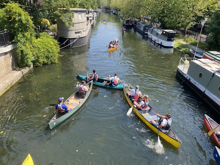 2 seater Canoe Rental in Ladbroke Grove - Learning the basics before setting off