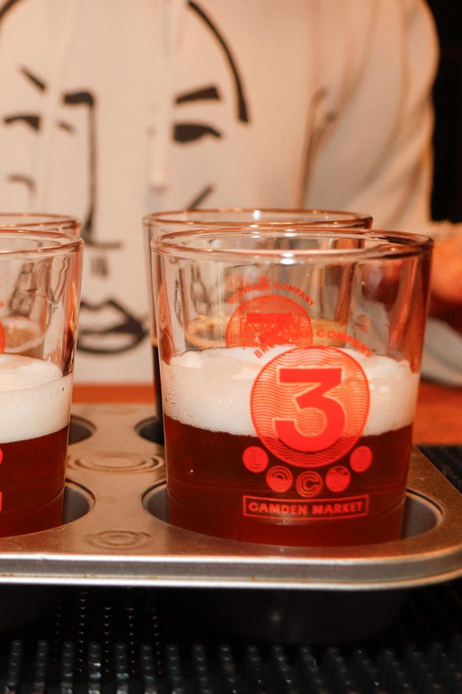 3 Locks Brewing Company: Guided tasting and brewery tour - The tank pour is the signature moment