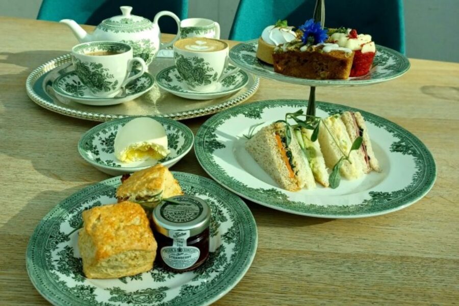 Afternoon Tea at the British Museum - A quiet tea break beneath the British Museum roof
