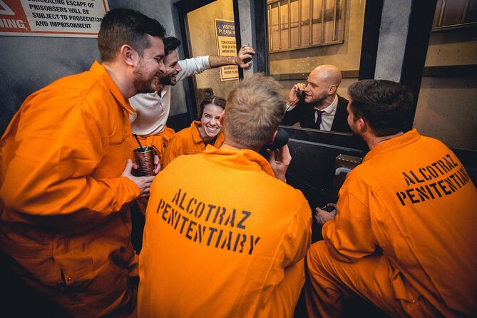 Alcotraz Prison Cocktail Experience in London - Bringing liquor and ordering your drinks