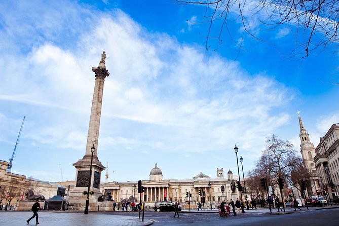 Black Taxi Tour of London: Classic Sightseeing Bespoke & Fun - Trafalgar Square closes the central route