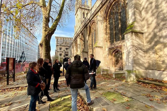 Burnings, Butchery & Black Death: A Walking Tour of London's Bloody Past - Cloth Fair, a quiet lane with a loud past