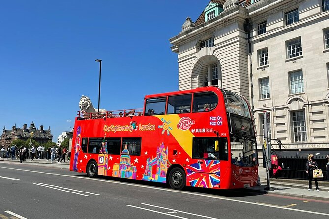 City Sightseeing London Hop-On Hop-Off Bus Tour & Bookable Extras - Red route: London’s major sights in one long loop