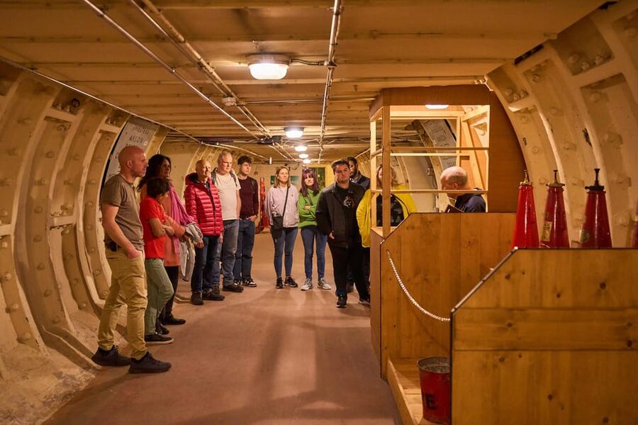 Clapham South: Subterranean Shelter Guided Tour - Restored canteen and the warden’s cabin