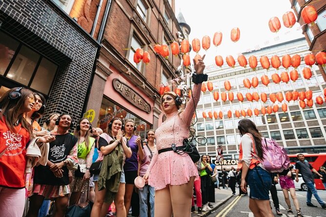 Drag Queen Disco Diva Tour - Silent Disco Walking Tour - The music: Cyndi Lauper, Kylie, Lady Gaga, and more