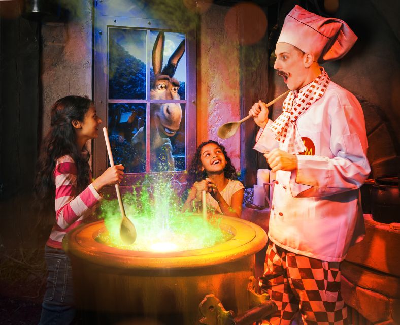 DreamWorks Shrek's Adventure and London Eye: Combo Ticket - Key points to know before booking