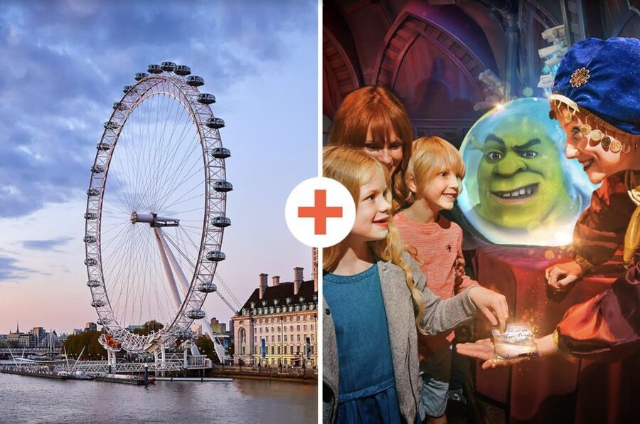 DreamWorks Shrek's Adventure and London Eye: Combo Ticket - Who will enjoy this combination most