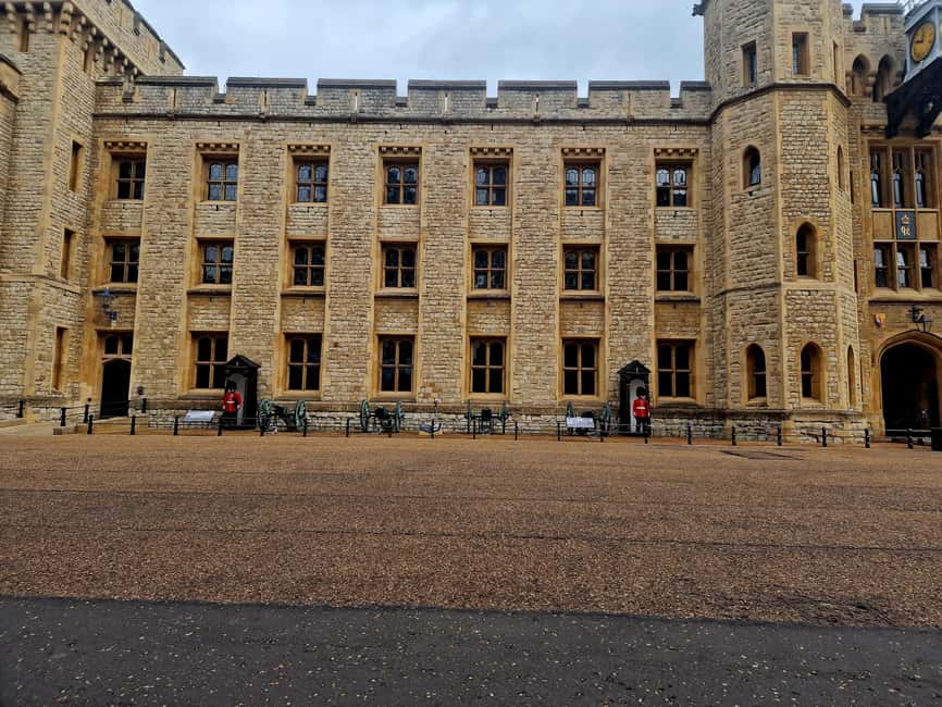 Easy Access Tower of London Royal Secrets & Scandals Tour - Entering the Tower and reading its Norman design