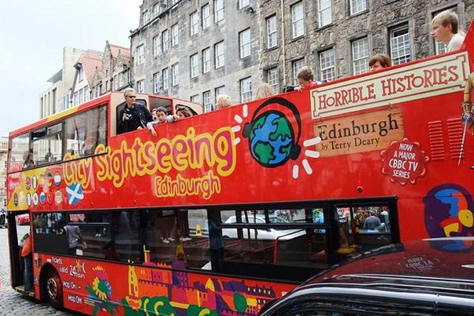 Edinburgh Rail Trip from London with Castle entry and Hop-on Hop-off bus - The National Museum and other choices