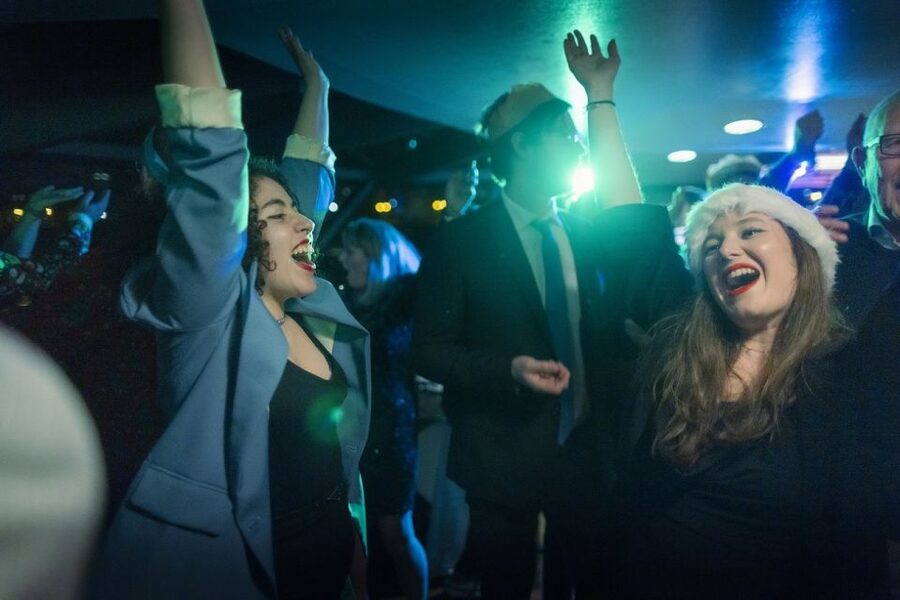 Festive London New Year’s Eve 3-Course Dinner Cruise - A New Year’s Eve view from Tower Pier
