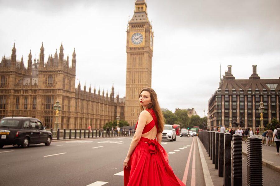 Flying dress professional photoshoot with pro photographer - Is $283 good value for a London portrait session?