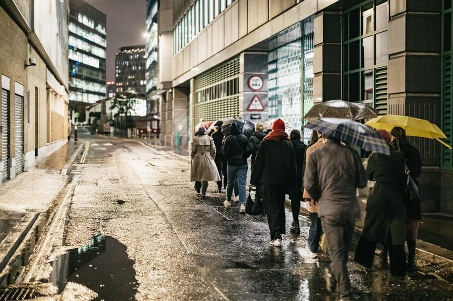 French Language : Original Jack the Ripper Tour - Mitre Square and the evidence trail