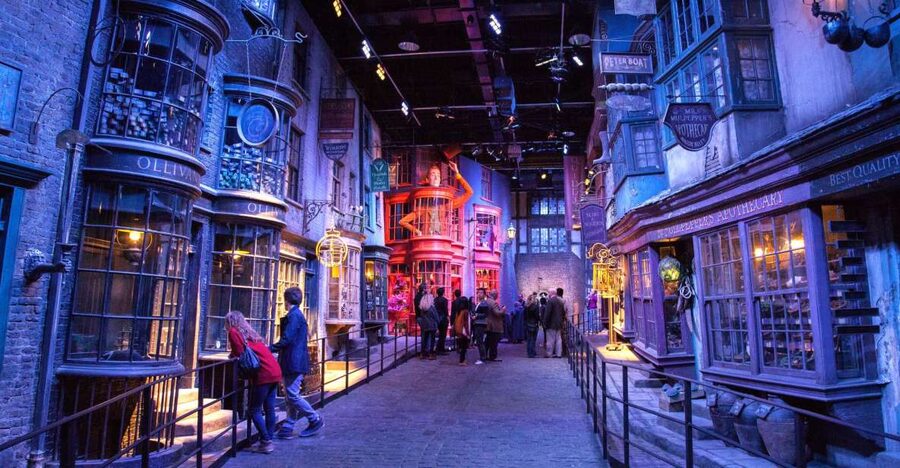 From London: Harry Potter Warner Bros Studio Tour - Diagon Alley and the wizarding shops