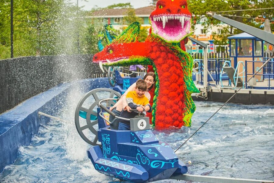 From London: LEGOLAND® Windsor Resort Entry & Coach Transfer - Flight of the Sky Lion takes you into the air
