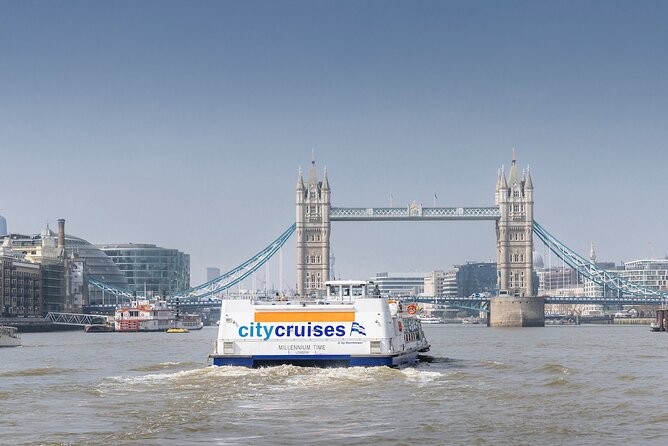 Fully Flexible Thames River Cruise - Flexible ticket, fixed timetable