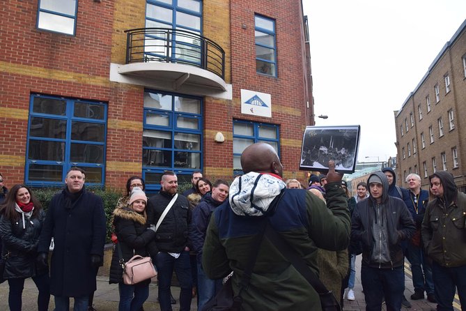 Gangster Tour of London’s East End Led by Actor Vas Blackwood - Vas Blackwood’s guiding style