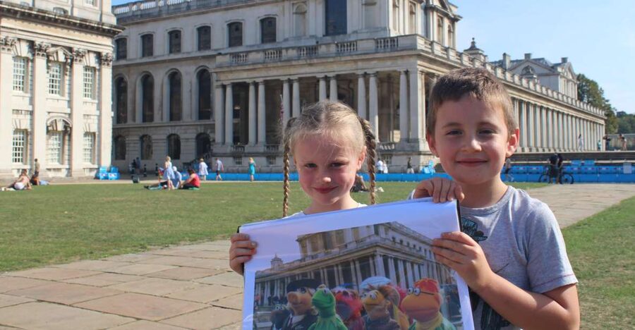 Greenwich Film Locations Tour - Entering the Old Royal Naval College