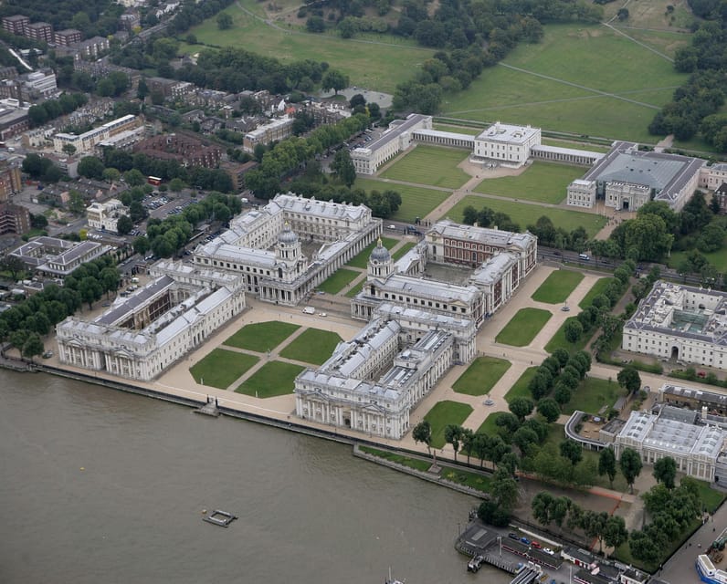 Greenwich: Painted Hall Entry and Old Royal Naval College - Combining the college with Greenwich and the river