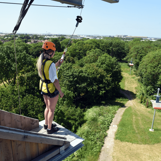 Gripped London: Zip Line, High Ropes & Freefall Adventure - High Ropes: balance, height and steady nerves