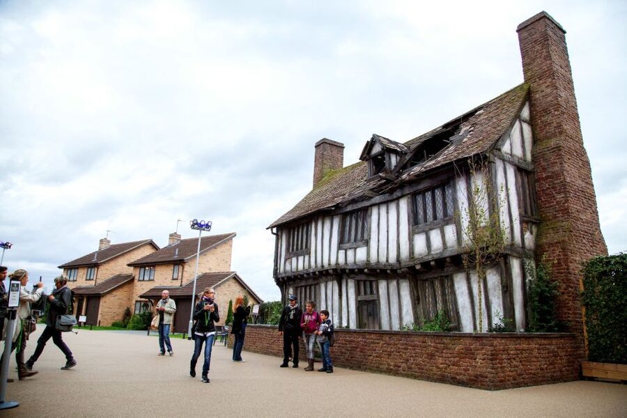 Harry Potter: Warner Bros. Studio Tour from King's Cross - The Backlot and outdoor displays