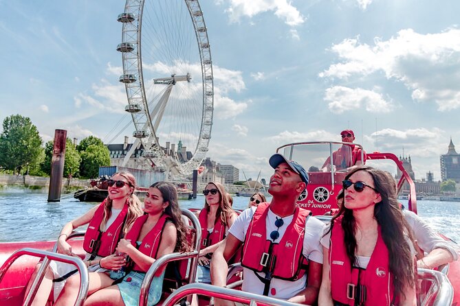 High-Speed Thames River Speedboat in London - What the speed section really feels like