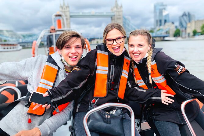 Iconic Sights of London: High-Speed Boat Trip - What the seating and speed feel like