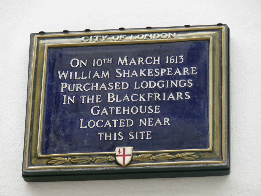 London: 2-Hour Shakespeare Walking Tour - Key points to know