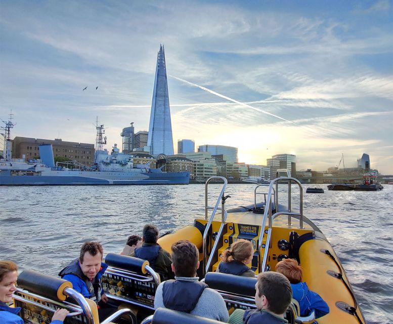 London: 20-Minute Tower RIB Blast from Tower Pier - The Shard, City Hall, and the Tower of London