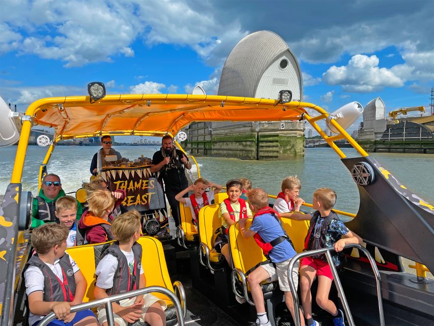 London: 40-Minute Thames Beast Jetboat Tour - Key points to know before you book
