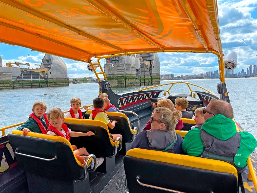 London: 40-Minute Thames Beast Jetboat Tour - The 35-minute jetboat run