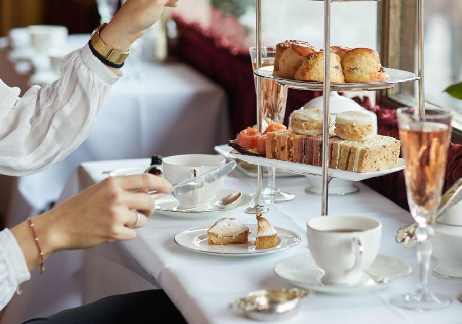 London: Afternoon Tea at The Rubens at the Palace - The savoury course has more range than simple cucumber sandwiches