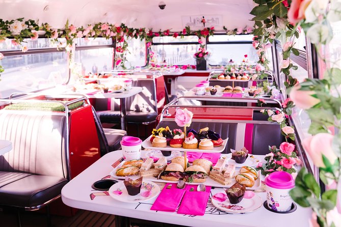 London: Afternoon Tea Bus Tour - 1960s Routemaster Bus - What arrives on your tea table