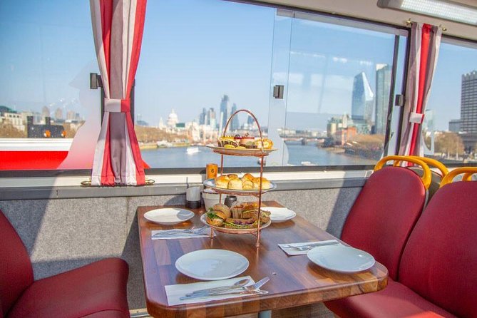 London Afternoon Tea Bus with Panoramic Tour - Westminster Abbey and the civic heart of London