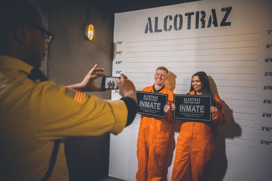 London: Alcotraz Immersive Prison Cocktail Experience Ticket - Inside Cell Block Two-One-Two