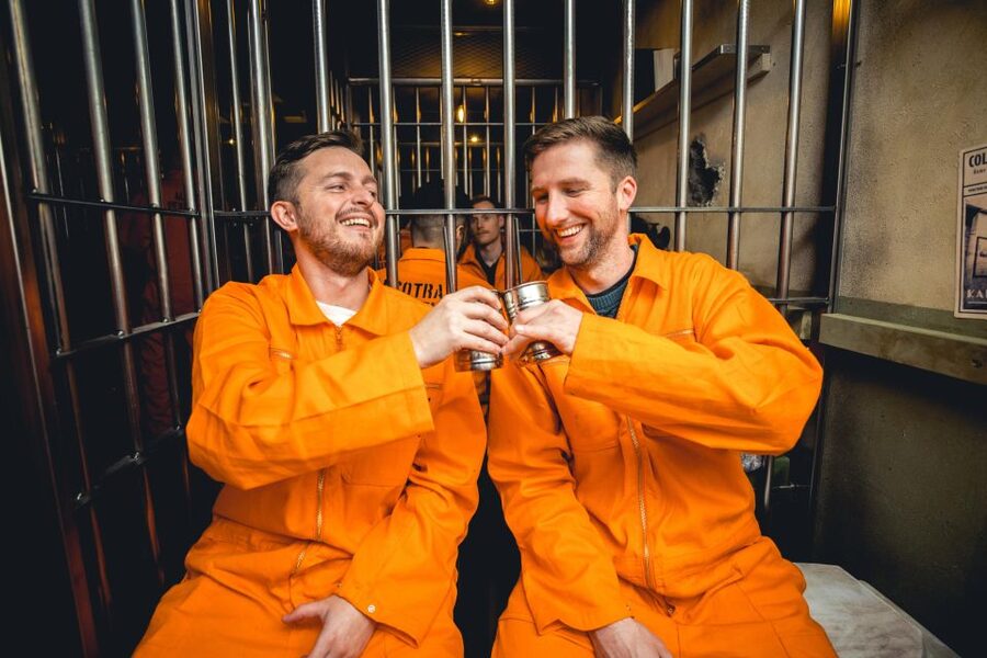London: Alcotraz Immersive Prison Cocktail Experience Ticket - Who Will Get the Most From Alcotraz