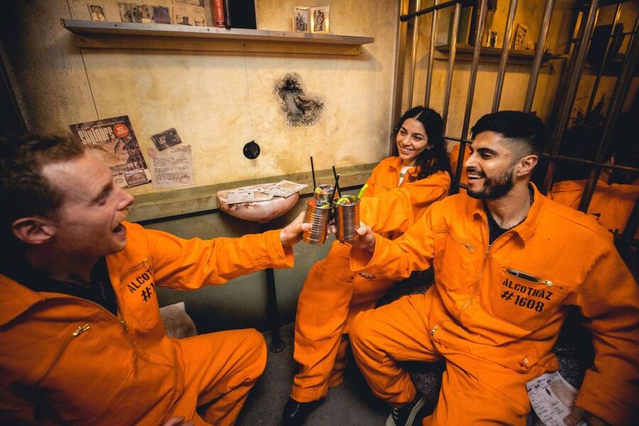 London: Alcotraz Immersive Prison Cocktail Experience Ticket - Smuggling Alcohol Past the Warden