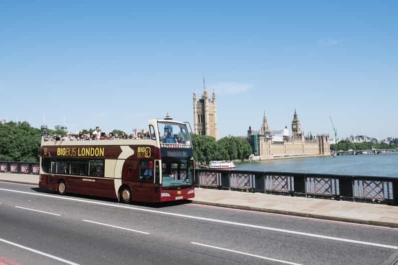 London: Big Bus Hop-on, Hop-off with Optional River Cruise - Key points at a glance
