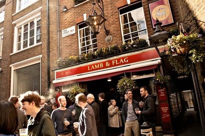 London Bike Tour: Landmarks, Secret Gems, Pub Stop & Street Art - The Lamb & Flag pub stop