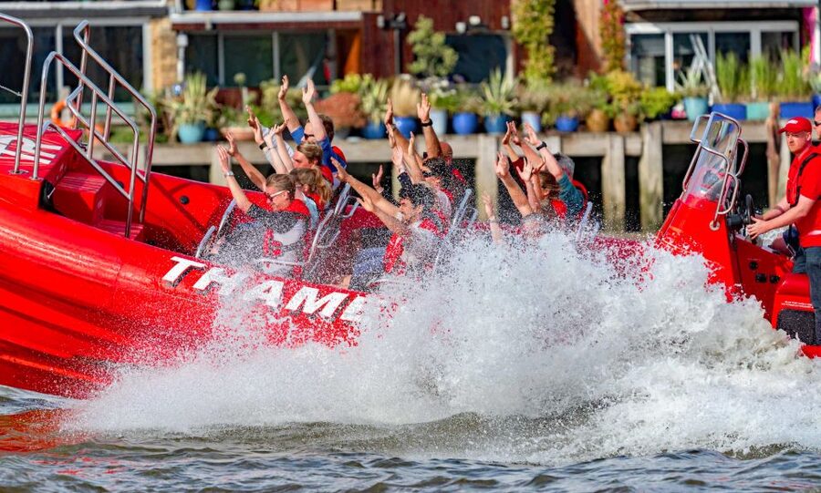 London: Break the Barrier Speed Boat Ride - Canary Wharf and the Thames Barrier