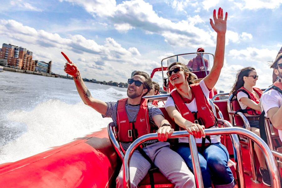 London: Break the Barrier Speed Boat Ride - Starting at Bankside Pier