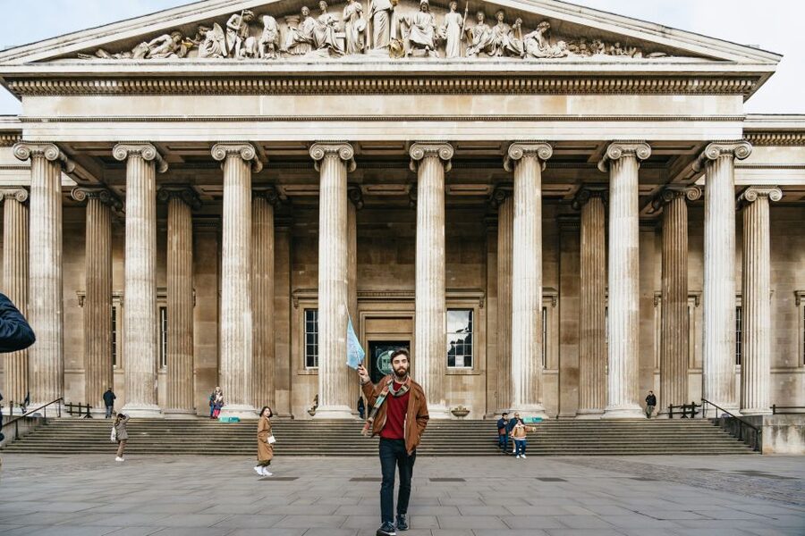 London: British Museum Guided Tour - The Hoa Hakananaia moai from Easter Island