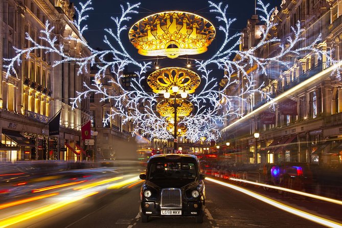 London by Night Bus Tour with Christmas Lights and Live Guide - Starting beside the London Eye on Belvedere Road