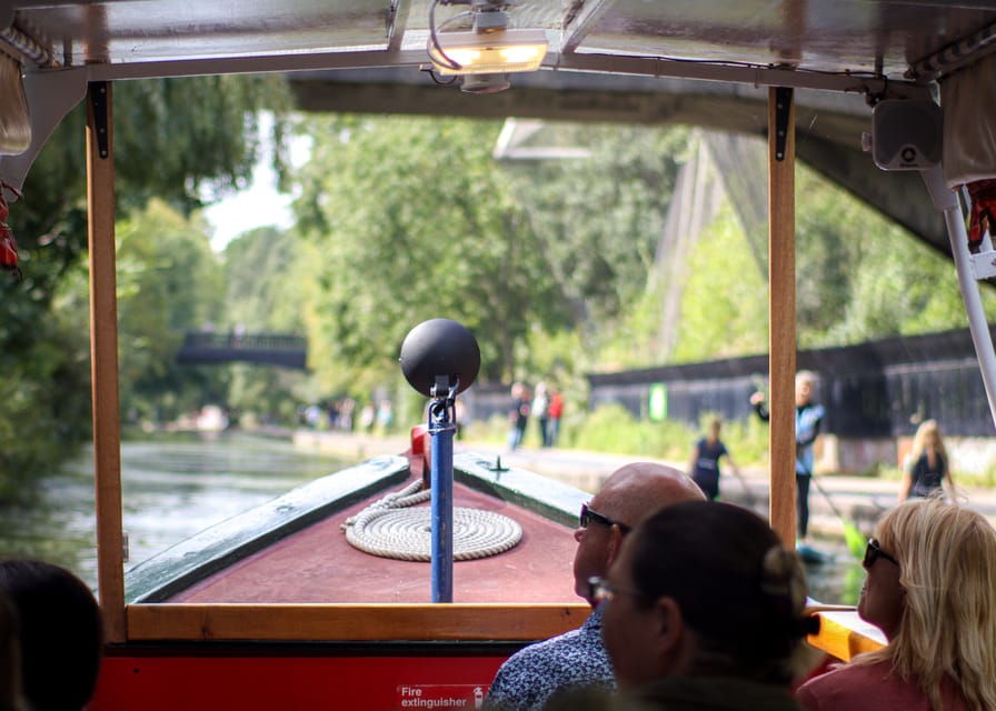 London: Canal Boat Ride on Camden Lock - Regent’s Park and London Zoo from the canal
