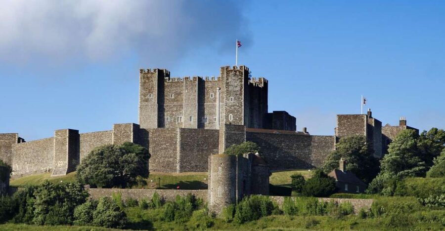 London: Canterbury Cathedral, Dover Castle, and White Cliffs - The White Cliffs of Dover in changing weather