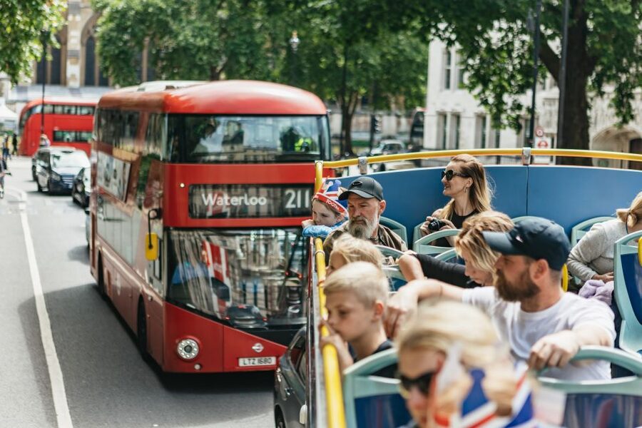 London: Children's Open Top Bus Tour - The London Eye, Big Ben, and Parliament