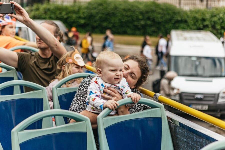 London: Children's Open Top Bus Tour - Open-top seating, weather, and comfort