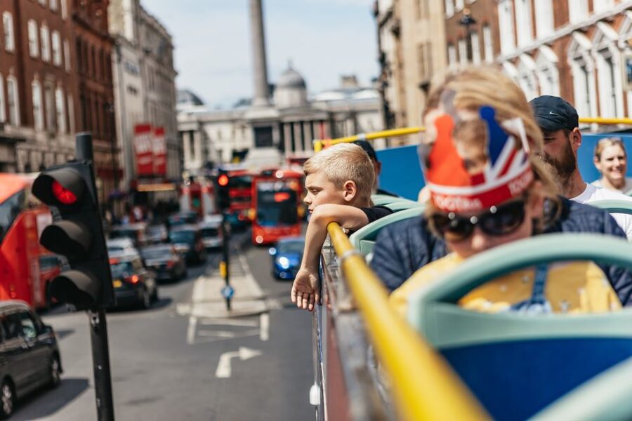 London: Children's Open Top Bus Tour - Starting near Charles II Street and Royal Opera Arcade