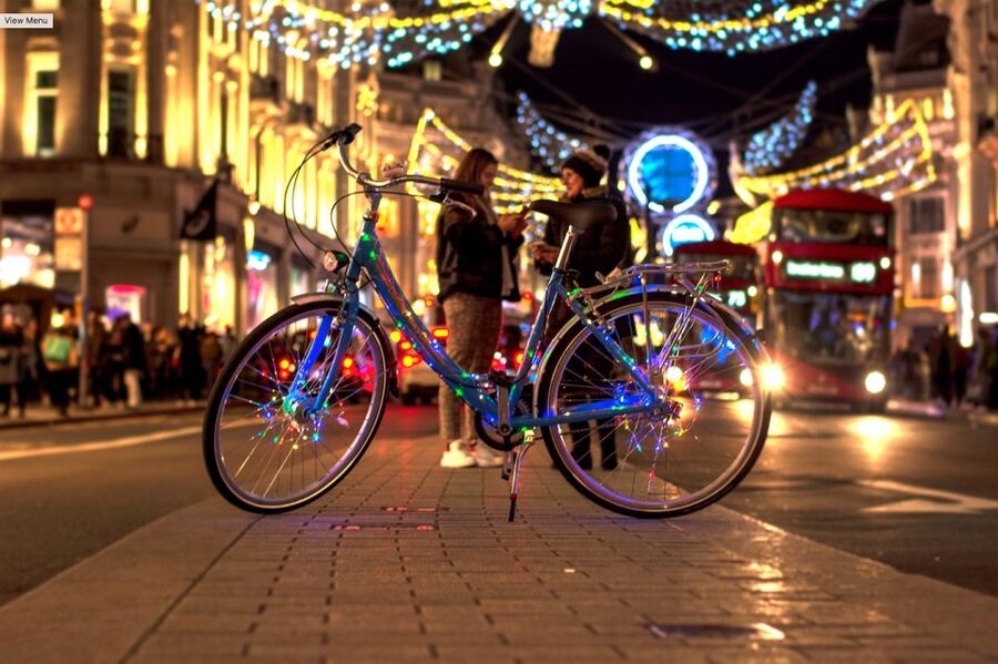 London Christmas Lights Bike Tour - Why London looks best from a bicycle at Christmas