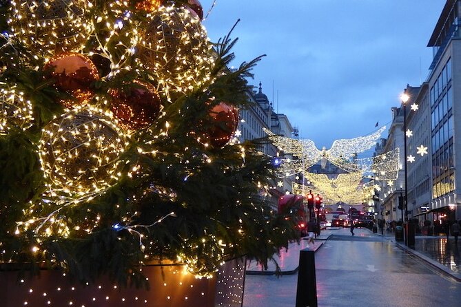 London: Christmas Lights Guided Walking Tour - Oxford Street finishes the main route